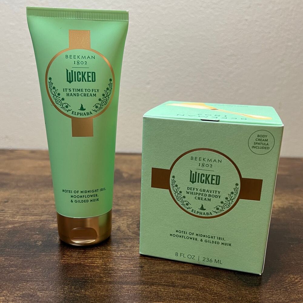 Beekman 1802 Wicked Its Time to Fly Hand Cream & Defy Gravity Whipped Body Cream